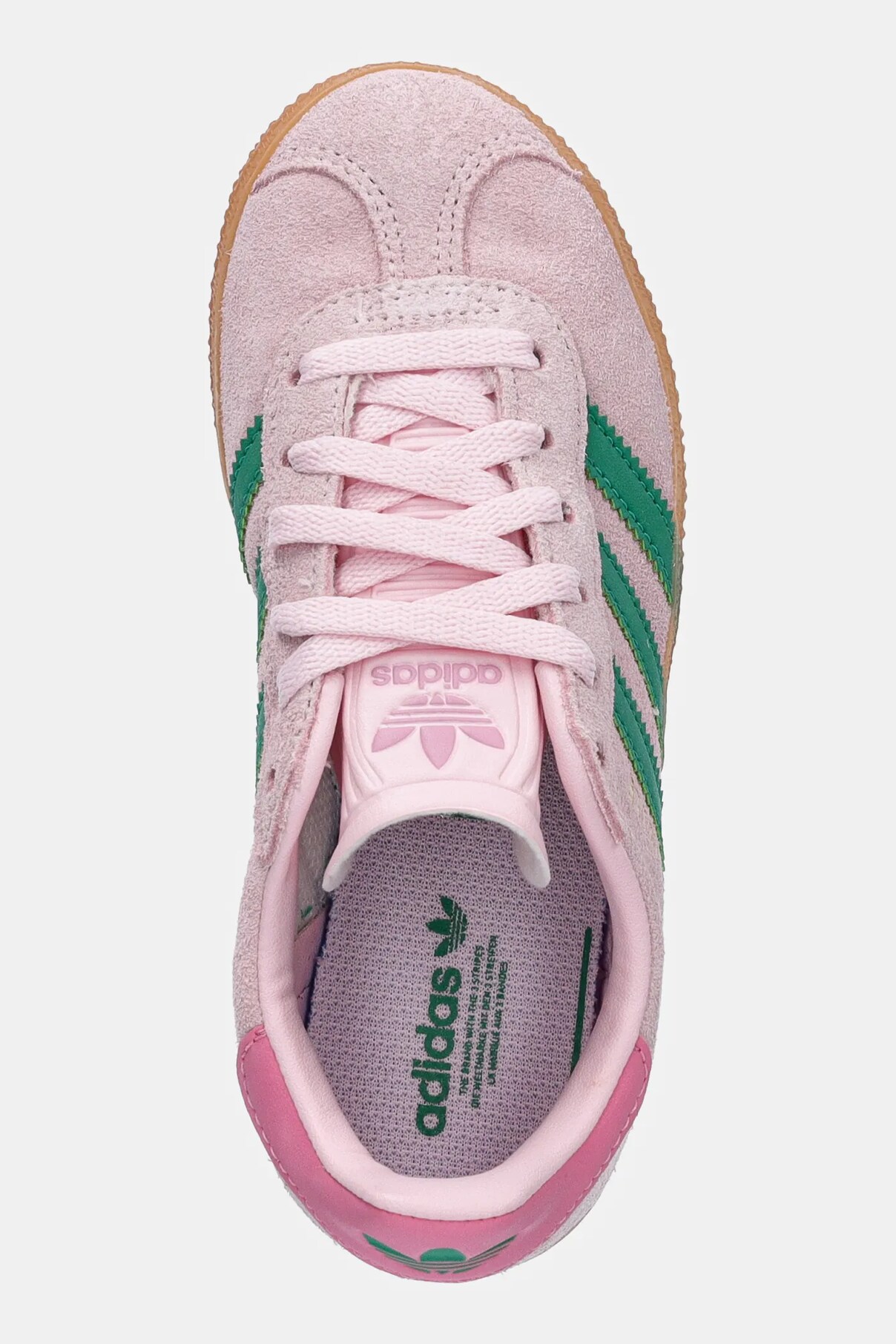 Кроссовки детские GAZELLE Adidas Originals, розовый — фото 3