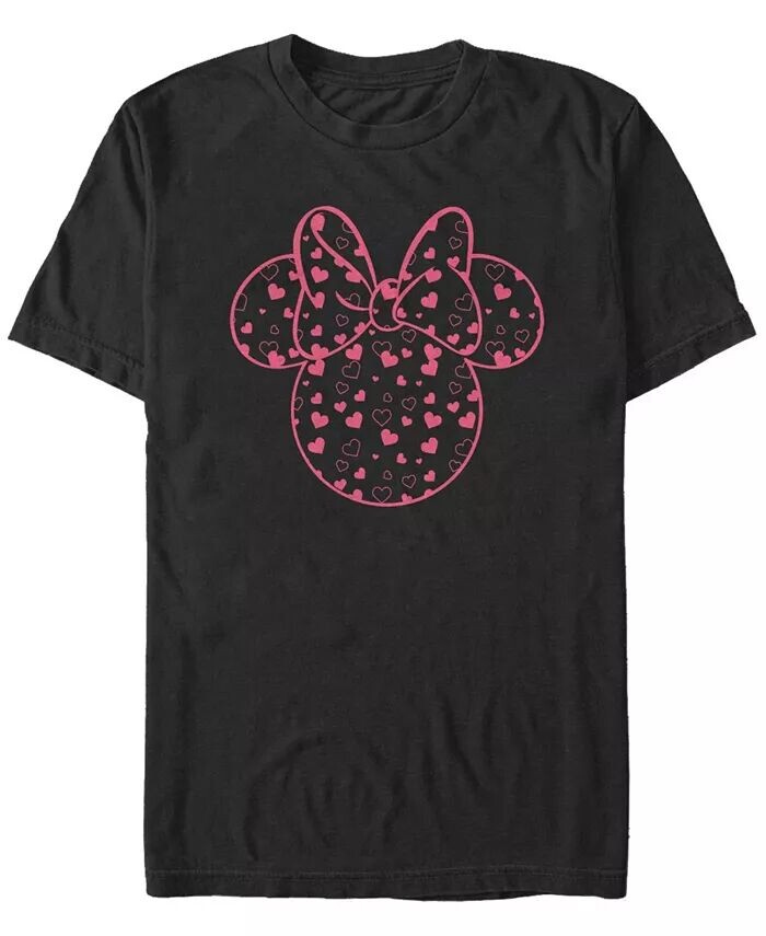 

Мужская футболка с короткими рукавами Minnie Hearts Fill Crew Fifth Sun, черный
