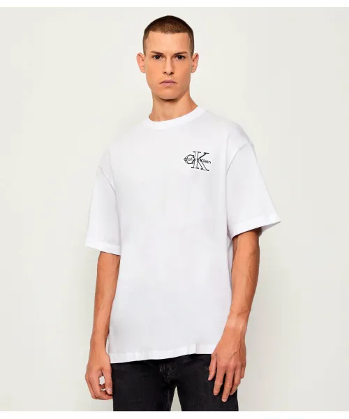 

Футболка Relaxed fit Calvin Klein Jeans, белый