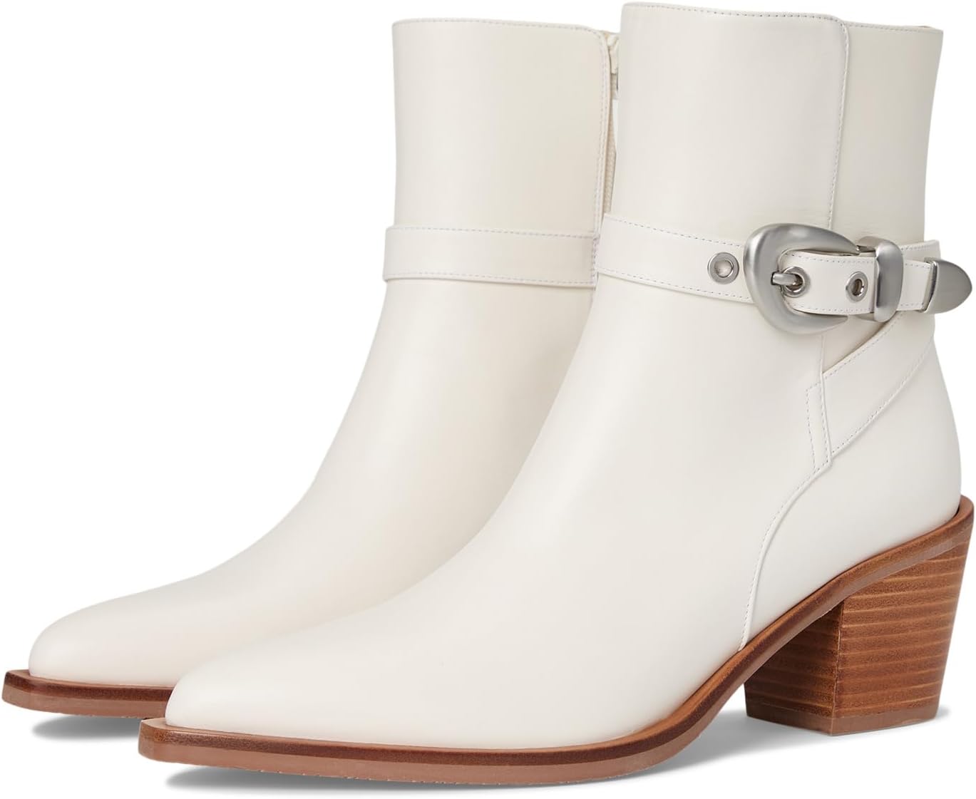 Ботинки Stuart Weitzman Maven Western Bootie, Cream/Caramel