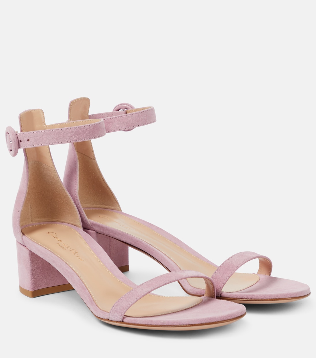 Замшевые сандалии Gaeta 45 Gianvito Rossi, Sugar