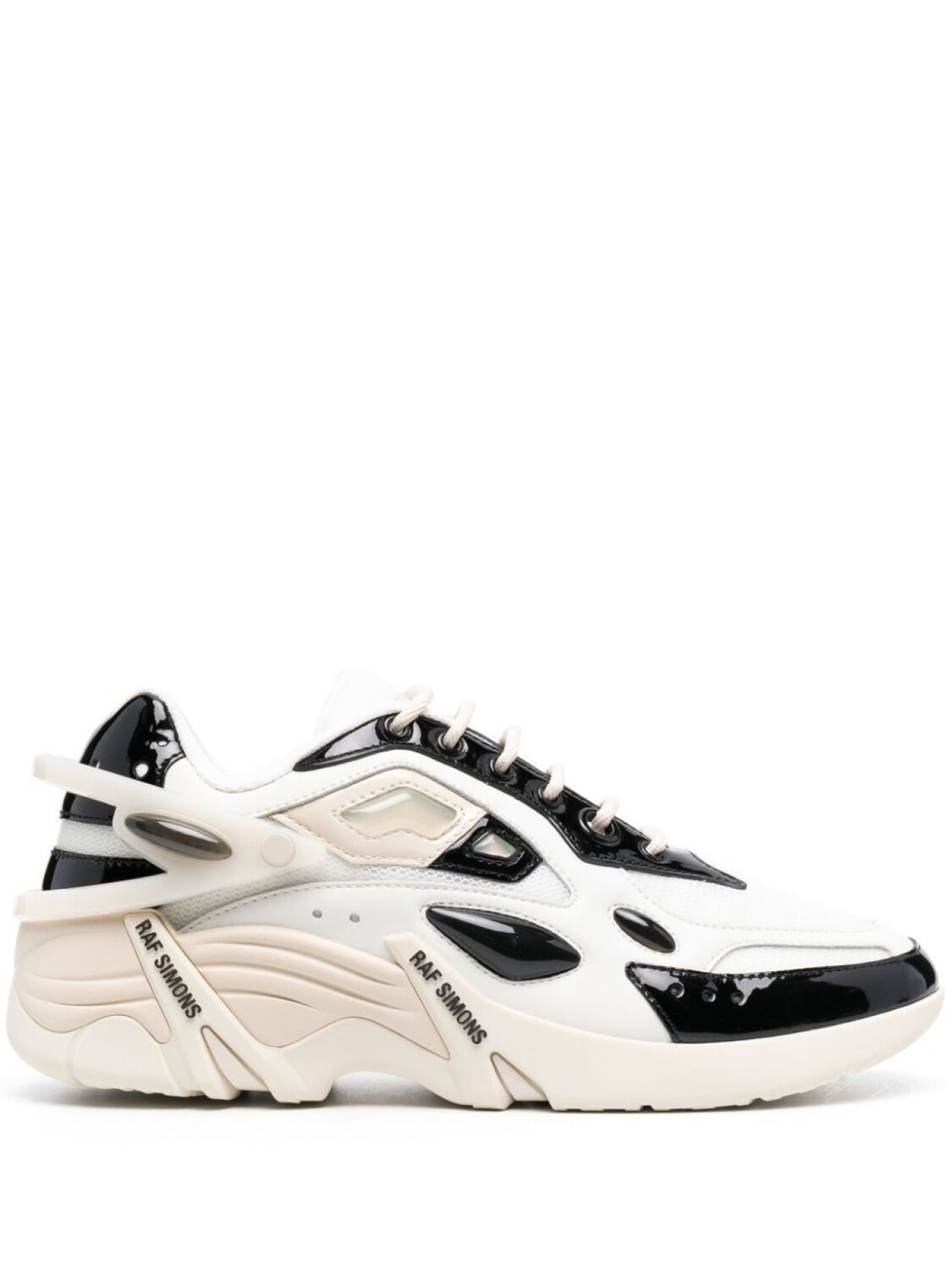

Кроссовки со вставками Raf Simons, белый