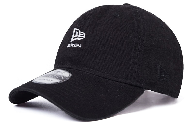 

New Era Хлопковая бейсболка унисекс черная, Black