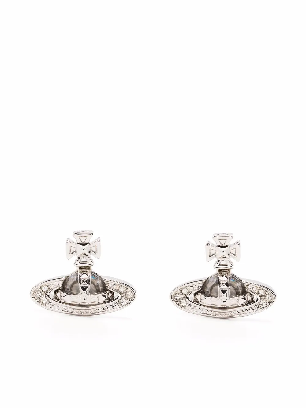 

Серьги с декором Orb Vivienne Westwood, серебяный