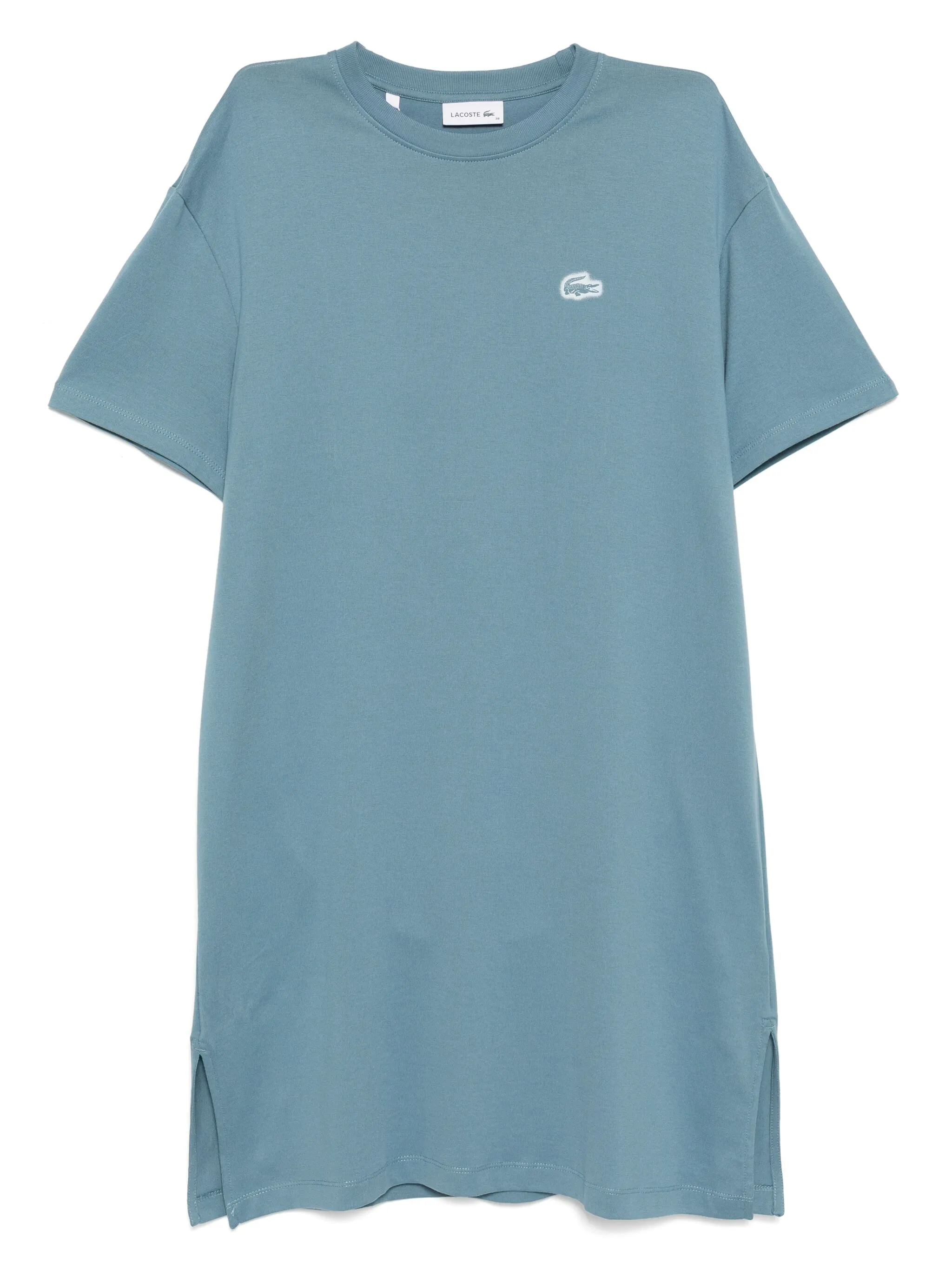 

Платье-футболка из джерси Lacoste, синий
