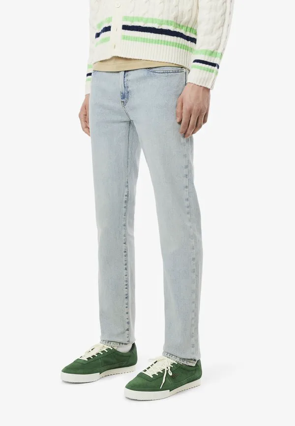 Узкие джинсы Lacoste, Bleu Mku