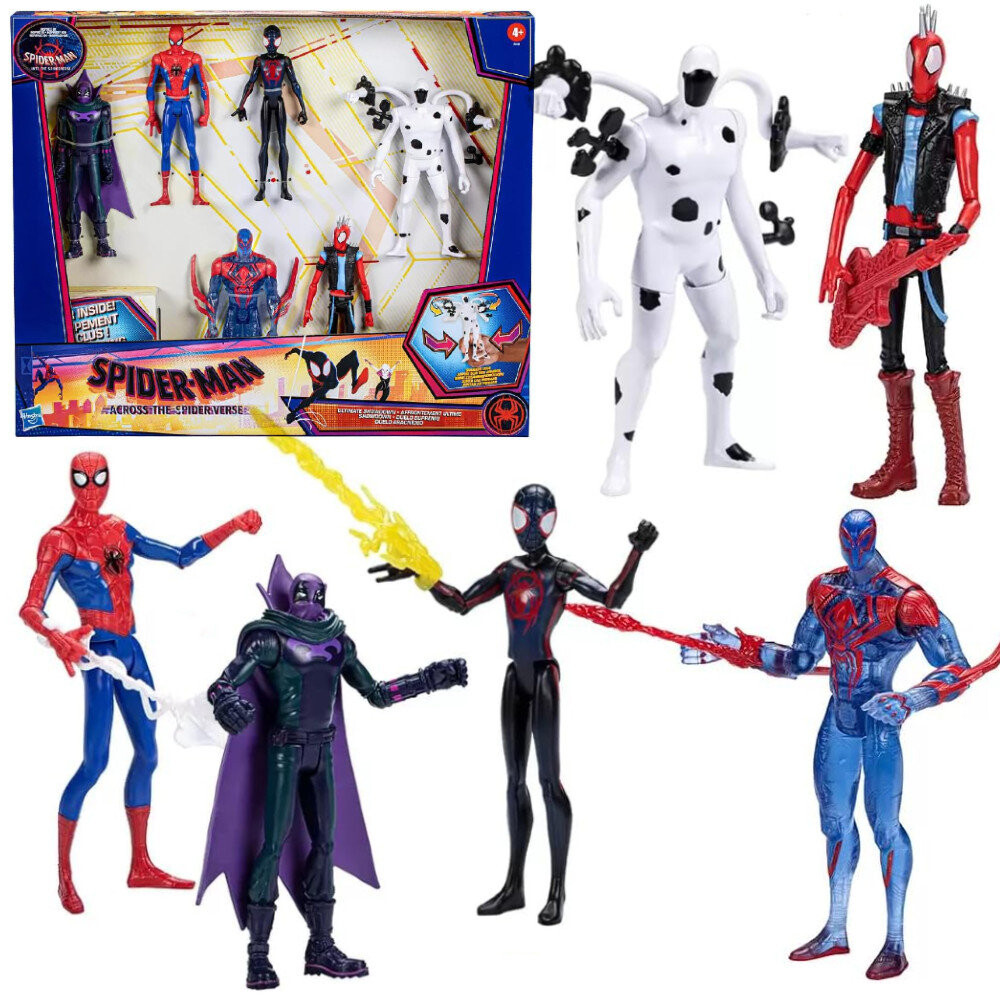 

Набор из 6 фигурок Человека-паука Hasbro Ultimate Showdown F6100 Spider-Man