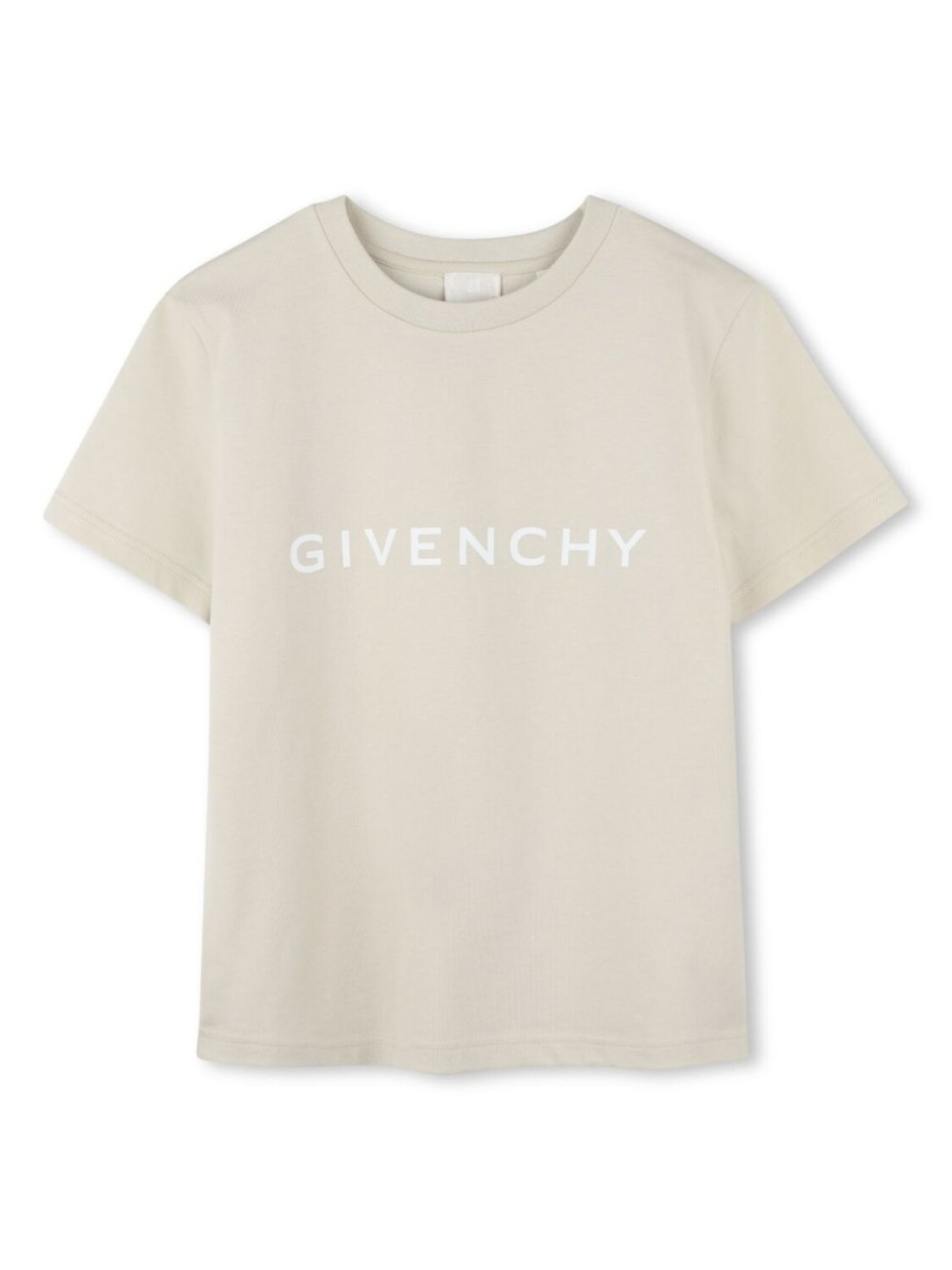 

Футболка с логотипом Givenchy Kids, нейтральный цвет