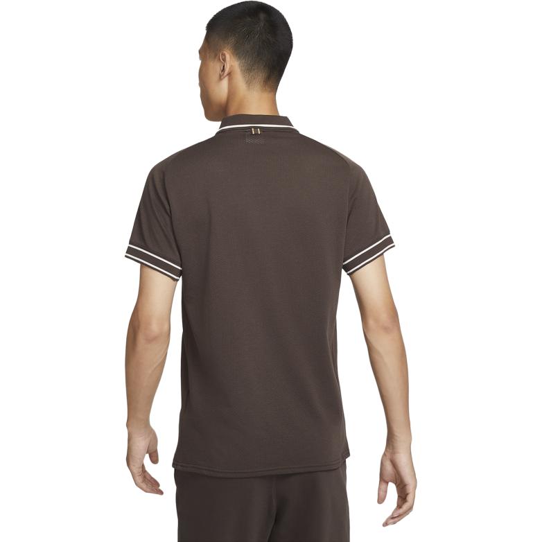 Nike Поло Heritage для мужчин Baroque Brown — фото 4