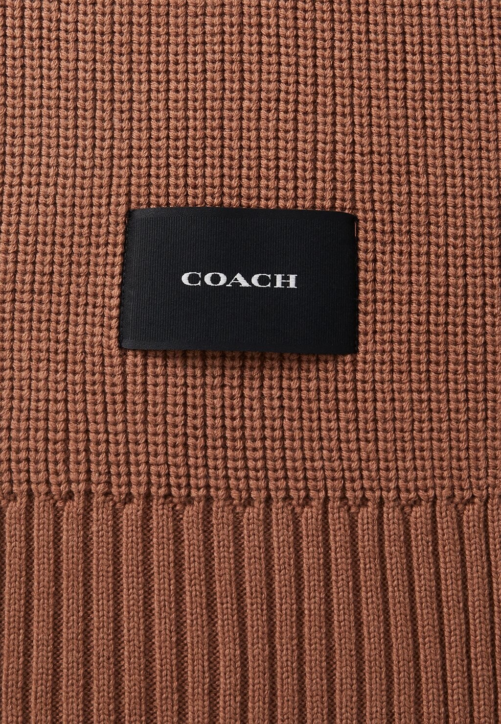 

Шарф PATCH SCARF COACH, коричневый