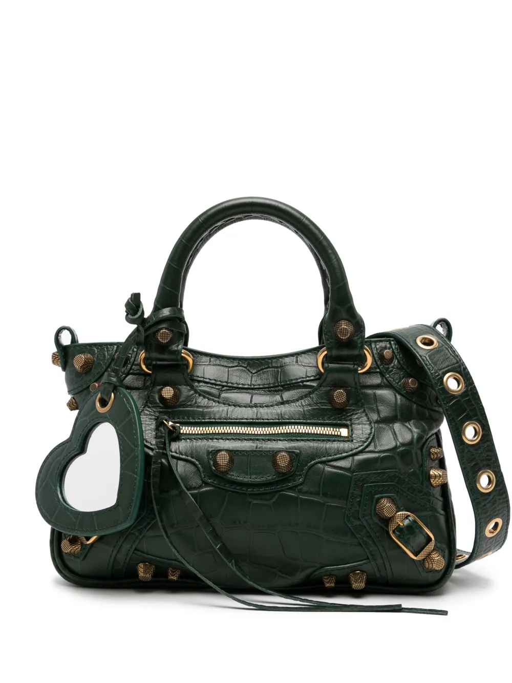 

Маленькая сумка-тоут Le Cagole BALENCIAGA, зеленый