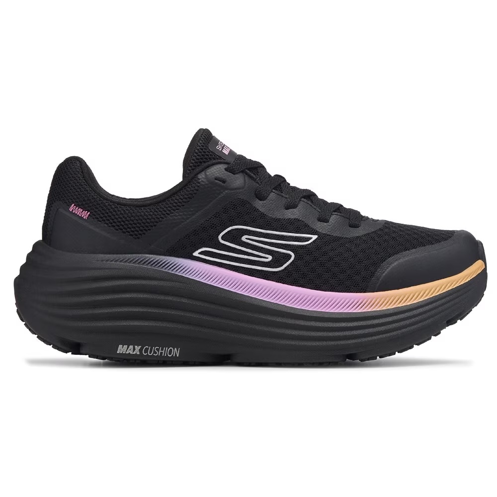 Туфли для ходьбы с максимальной амортизацией Skechers Endeavour, черный/розовый — фото 2