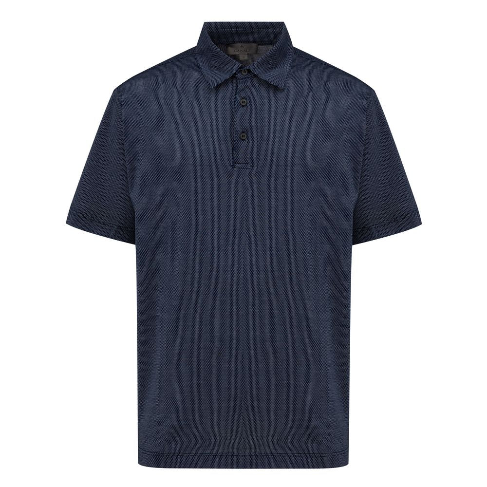 

Мужская рубашка-поло Canali Cotton, синий
