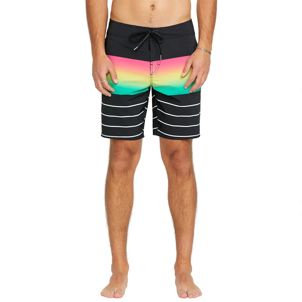 

Шорты для плавания Volcom Quarta Fade Mod 19В'', черный