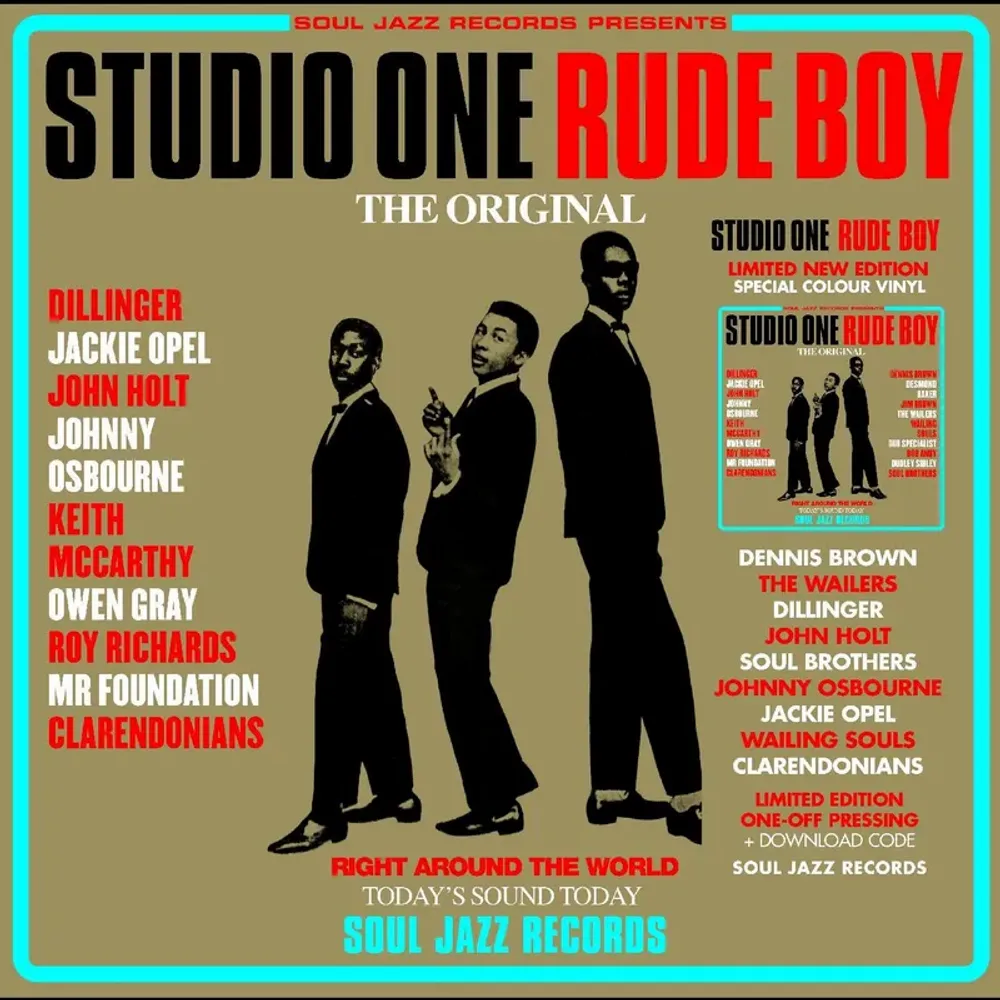 

Виниловая пластинка LP Studio One Rude Boy [Record Store Day Red/Cyan Vinyl] - Various Artists