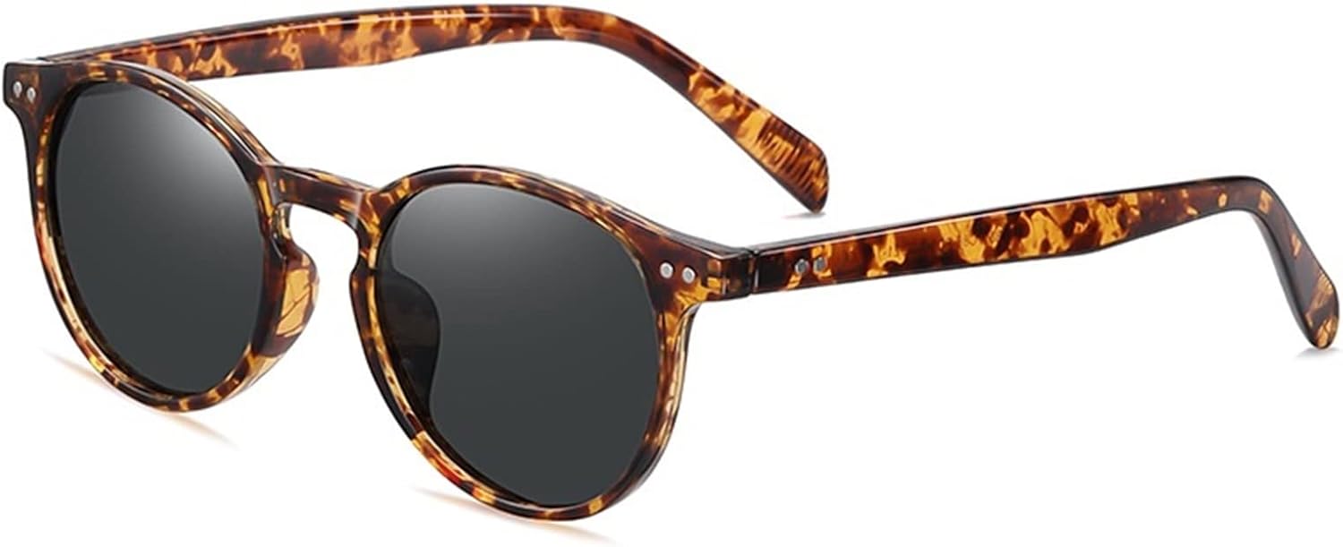 

Солнцезащитные очки GAOXIN Retro Polarized Too Round Frame для мужчин и женщин, поляризованные, с закругленной оправой, для защиты от солнца на открытом воздухе, на пляже и за рулем (Цвет: E, Размер: Средний), E