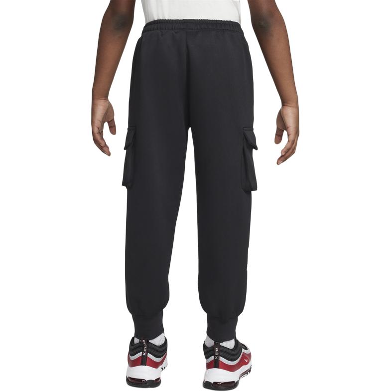 Nike Детские вязаные спортивные штаны для детей 3-7 лет black — фото 4