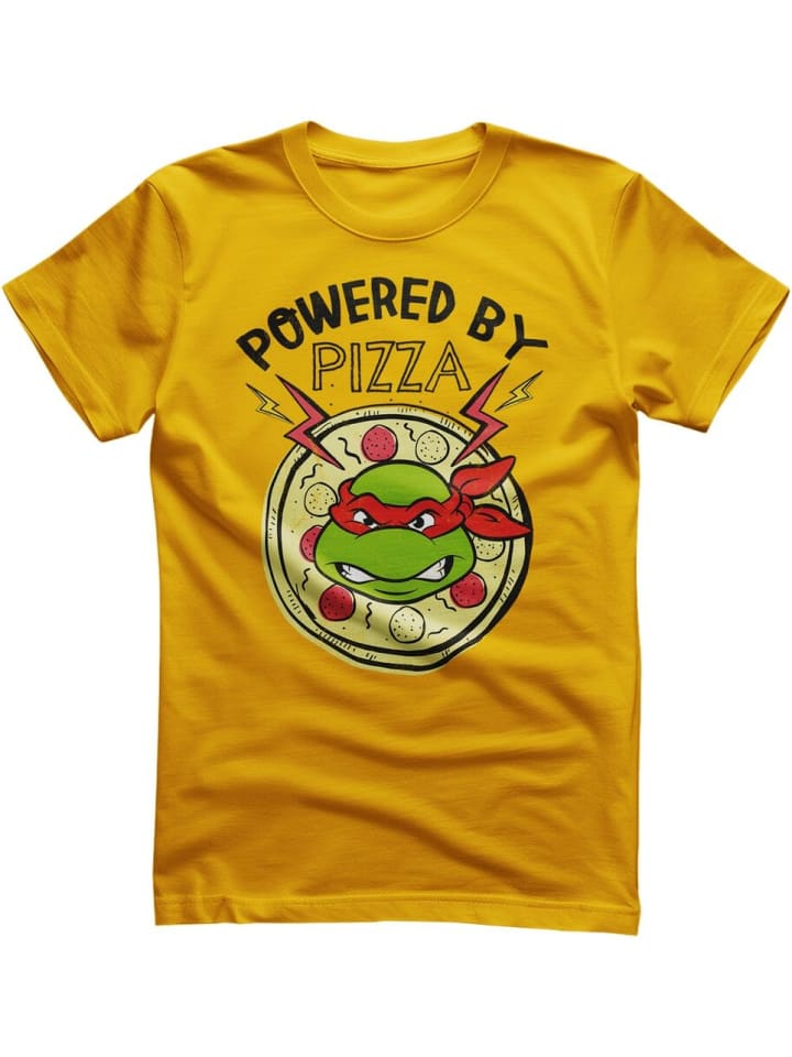 

Футболка Powered By Pizza T-Shirt в золоте Teenage Mutant Ninja Turtles, Золотой, Футболка Powered By Pizza T-Shirt в золоте Teenage Mutant Ninja Turtles