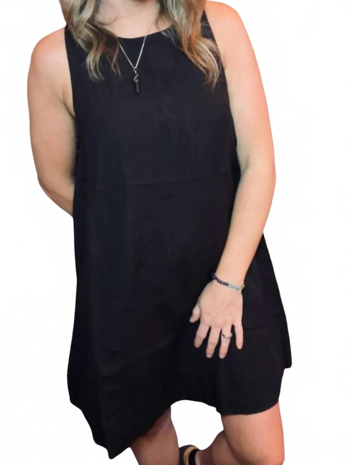 

By Together Мини-платье «бэби-долл» черного цвета