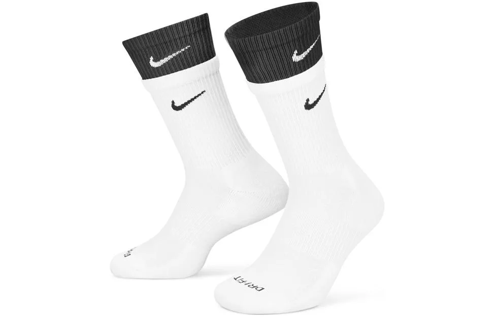 Nike Носки унисекс, 1 пара, белые