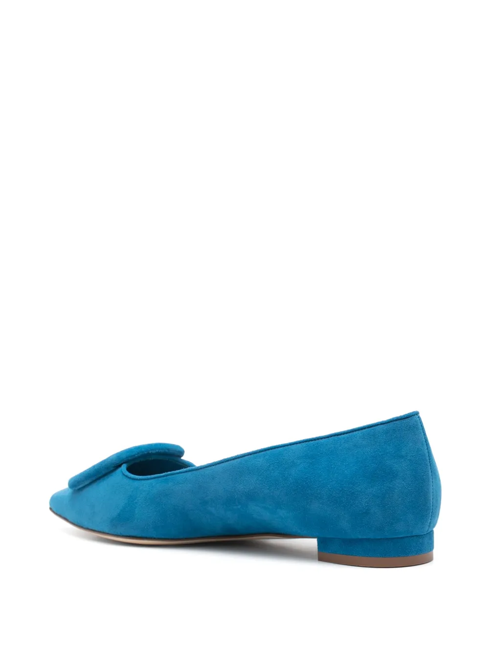 Балетки Maysale Manolo Blahnik, синий — фото 3