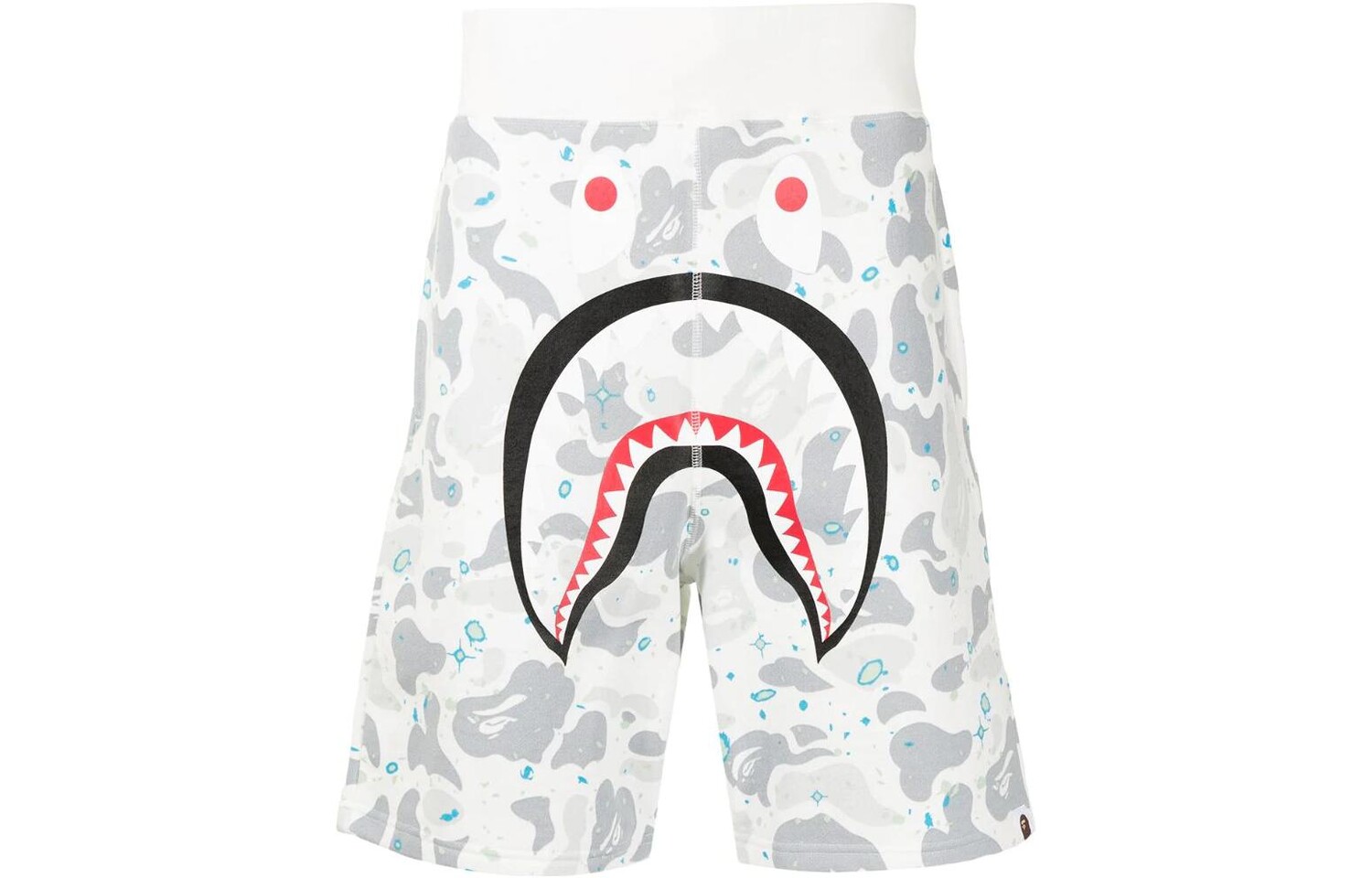 

Bape повседневные шорты мужские белые A Bathing Ape, белый