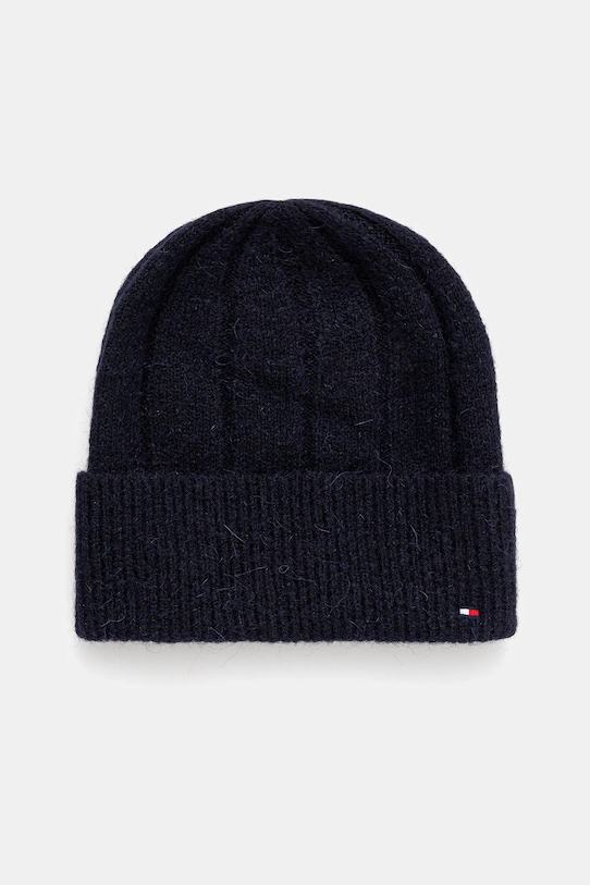 

Шапка из смесовой шерсти Tommy Hilfiger, темно-синий