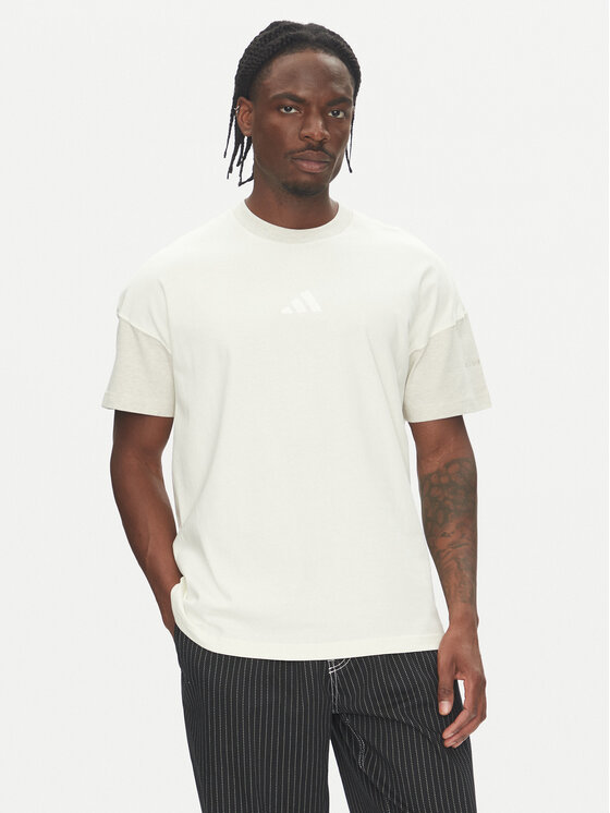 

Свободная футболка ALL SZN Colorblock JJ3679 Adidas, белый