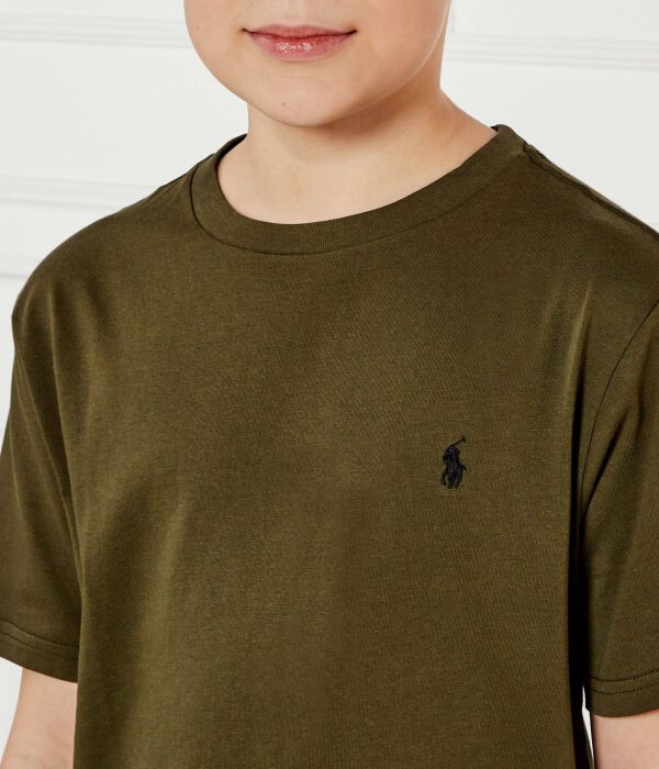 Футболки Regular fit Polo Ralph Lauren, зеленый — фото 4