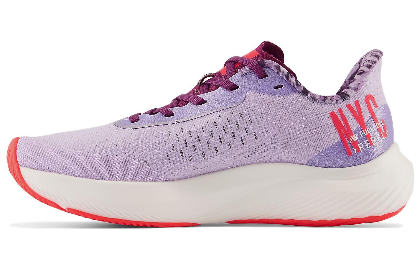 

Кроссовки женские с низким верхом Фиолетовый/белый/оранжевый New Balance