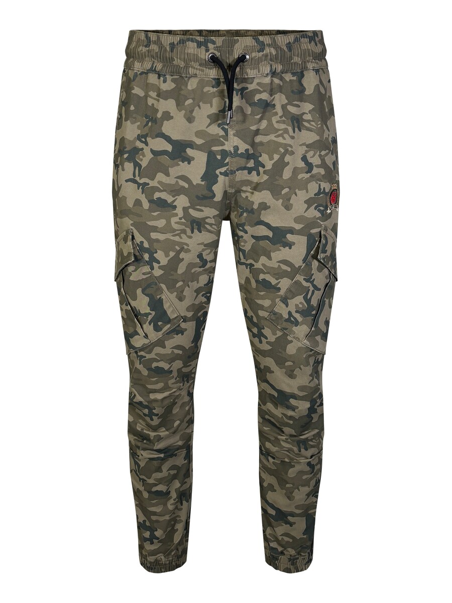 

Зауженные брюки-карго SikSilk, цвет Khaki/Olive/Dark green
