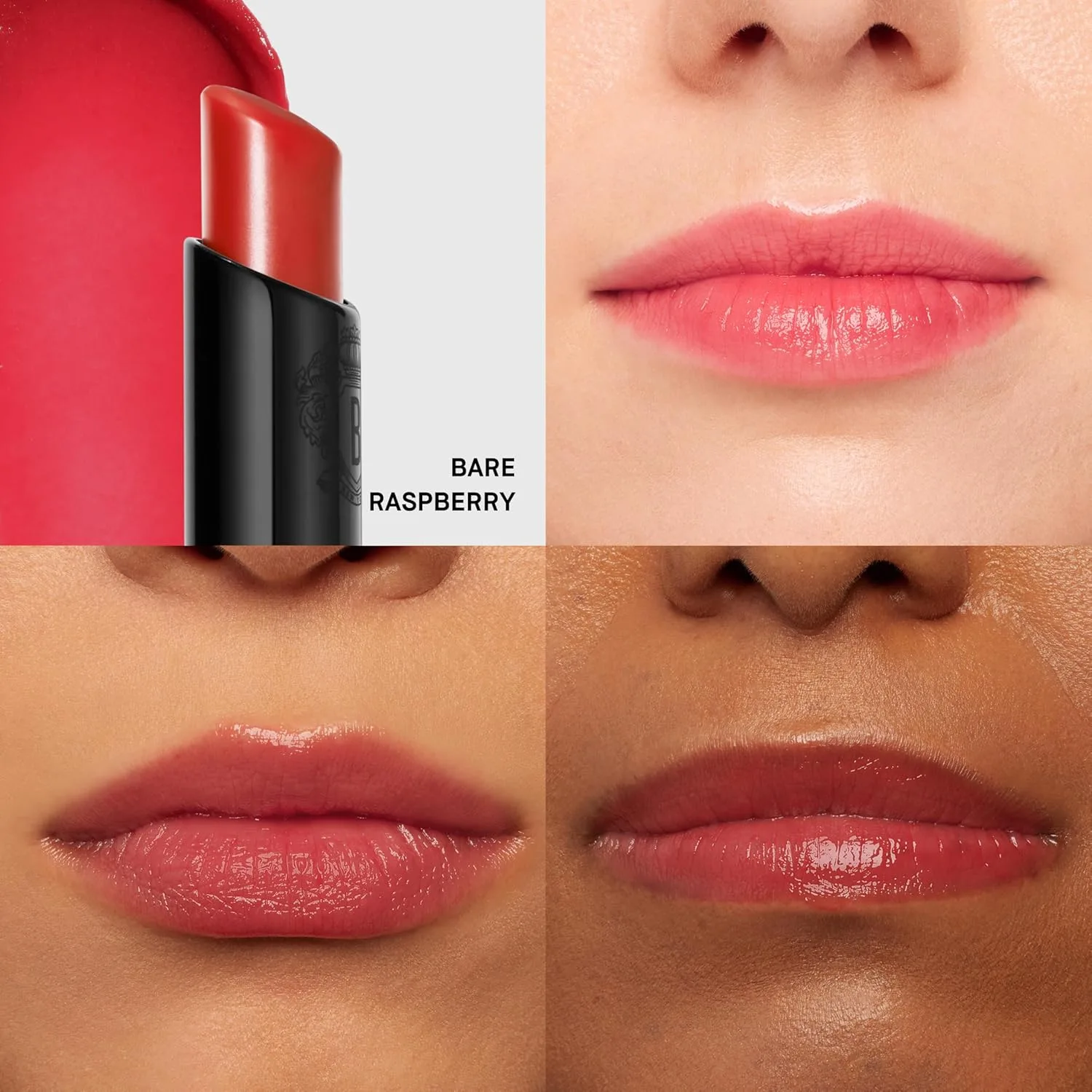 Bobbi Brown Extra Lip Tinted Balm | Увлажняющий бальзам для губ с технологией увеличения объема и пептидами, 0,08 унции, 07 Bare Raspberry (A rosy tint) — фото 2