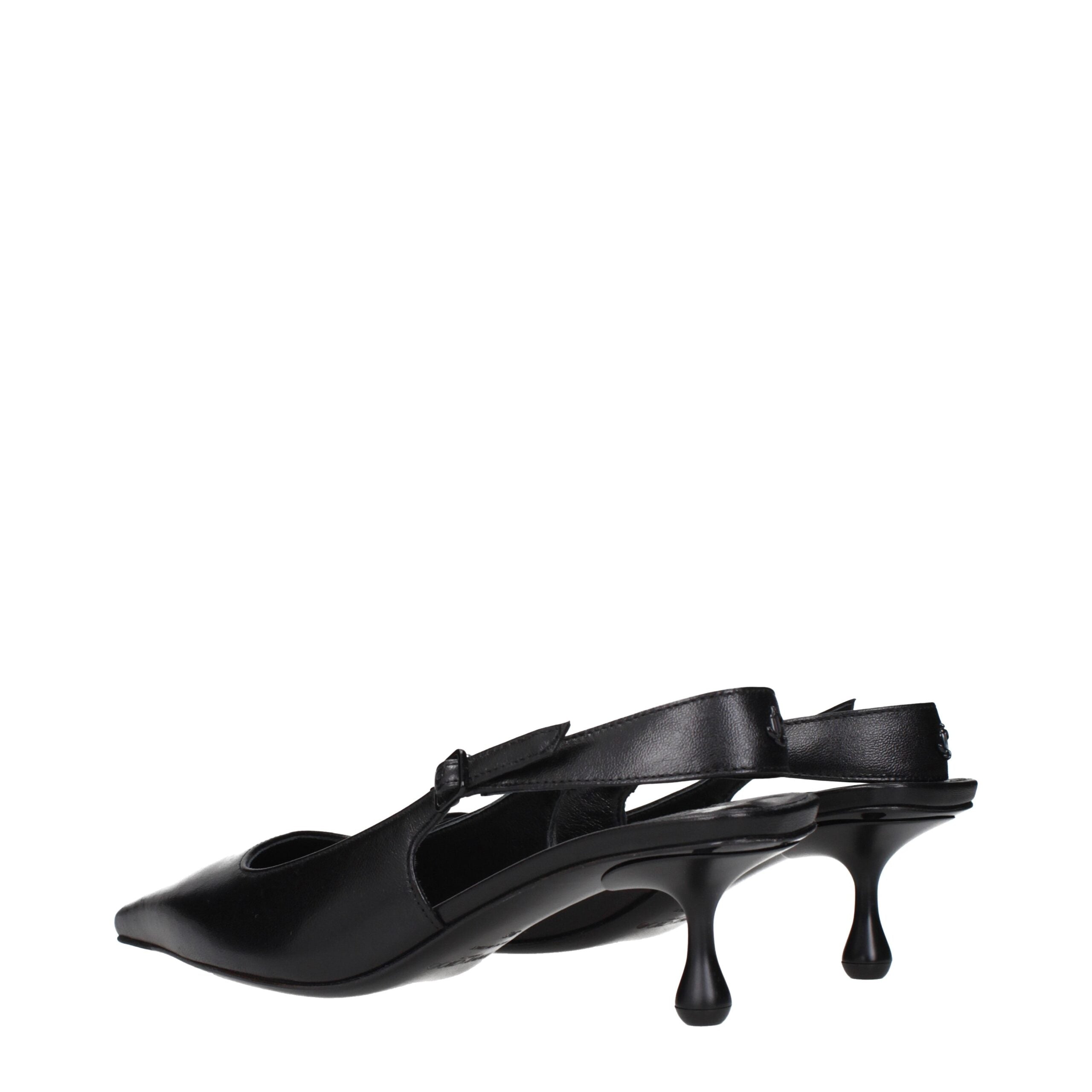 Джимми Чу Кожаные женские мюли Jimmy Choo, черный — фото 4