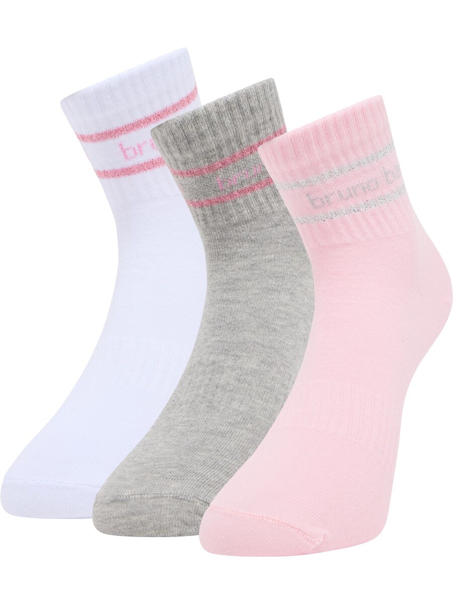 

Носки Bruno Banani Donaldson, цвет Grey/Rose/White