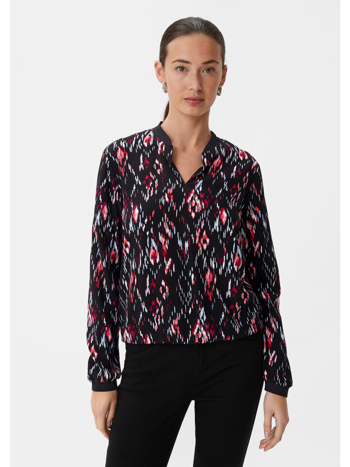 

Блуза comma CI Bluse langarm, черный