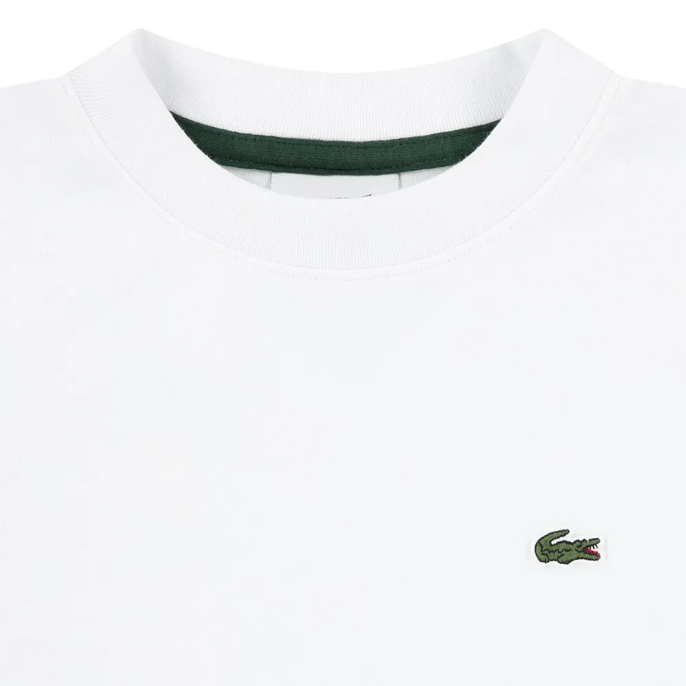 Детская футболка с длинным рукавом Lacoste Icon Core Lacoste kids, белый — фото 3