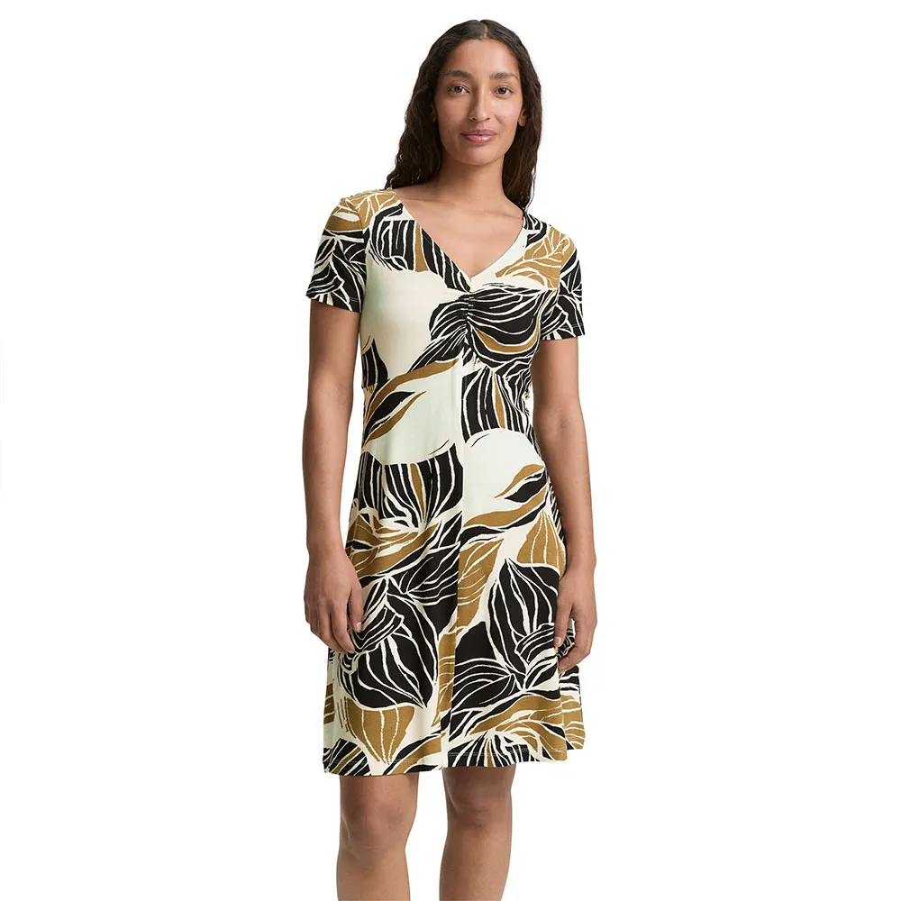 

Платье Tom Tailor Easy Jersey short sleeve short, белый