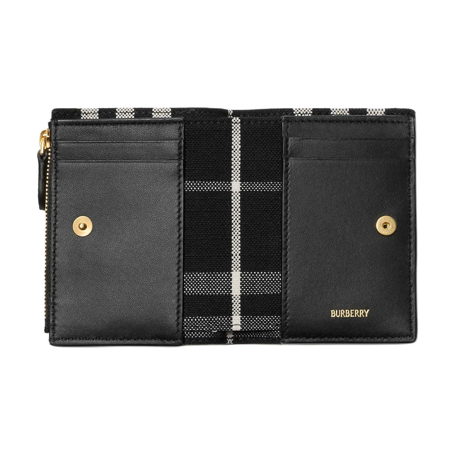 Кошелек Bloomsbury из телячьей кожи для женщин, черный Burberry, basic set (bag+dust bag) — фото 3
