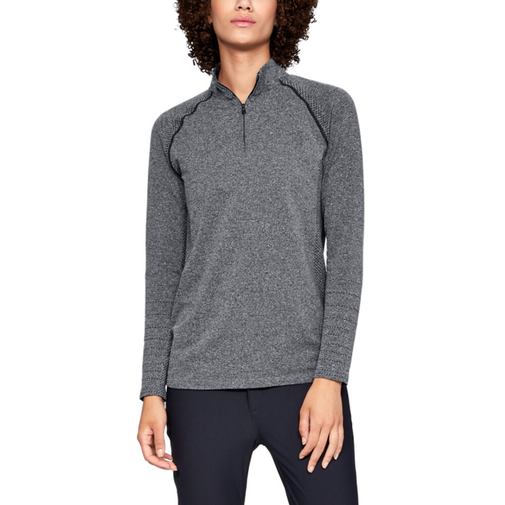 

Спортивный топ Under Armour Vanish Seamless Half Zip, серый