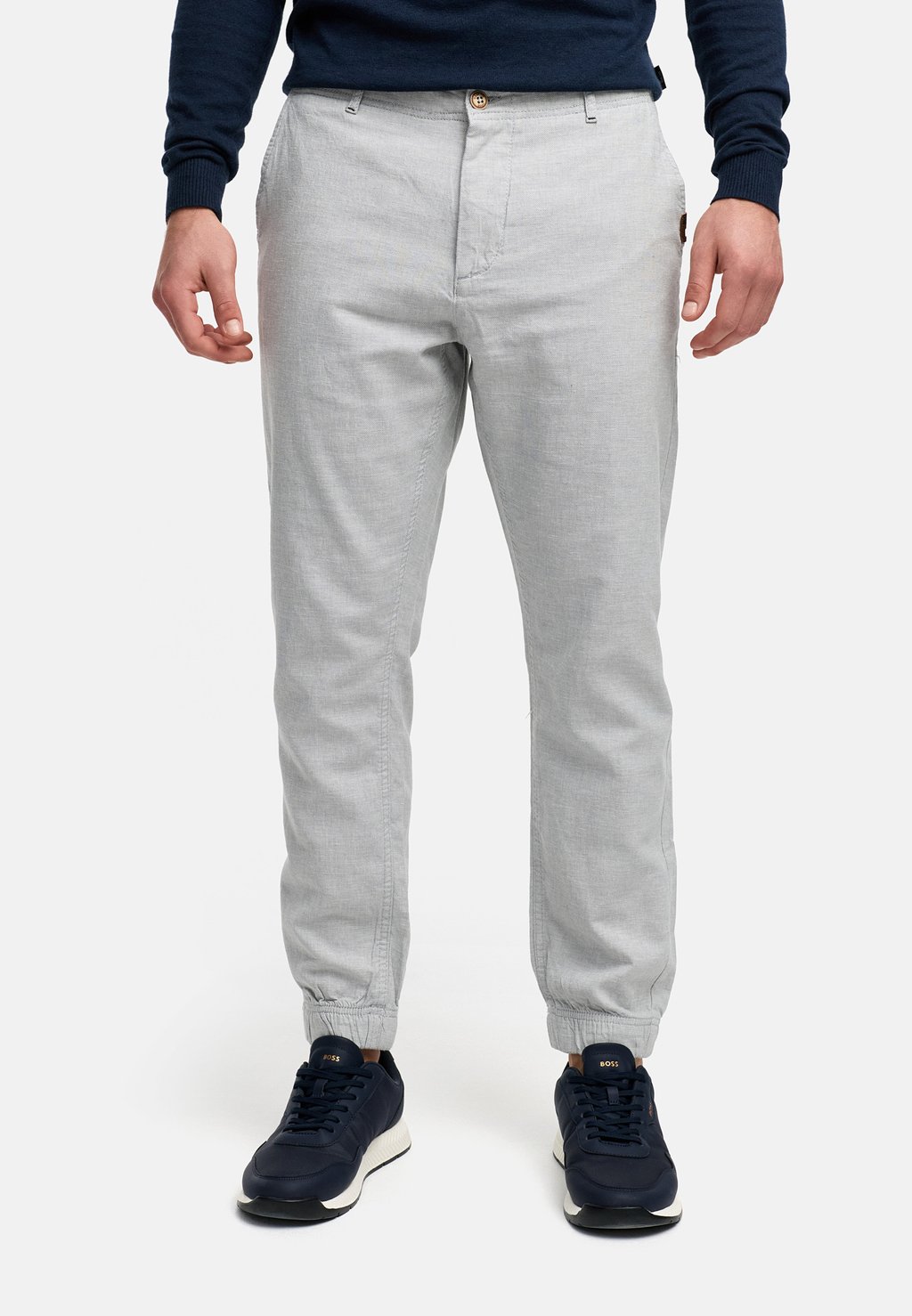 

Брюки BLNDA INDICODE JEANS, светло-серый