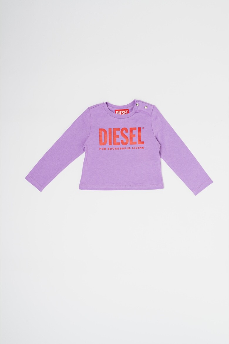 

Блузка с логотипом Diesel, фиолетовый