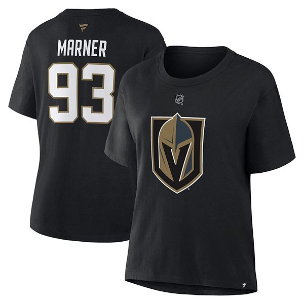 

Футболка женская Mitch Marner Vegas Golden Knights Authentic Stack Name & Number черная Fanatics, Черный, Футболка женская Mitch Marner Vegas Golden Knights Authentic Stack Name & Number черная Fanatics