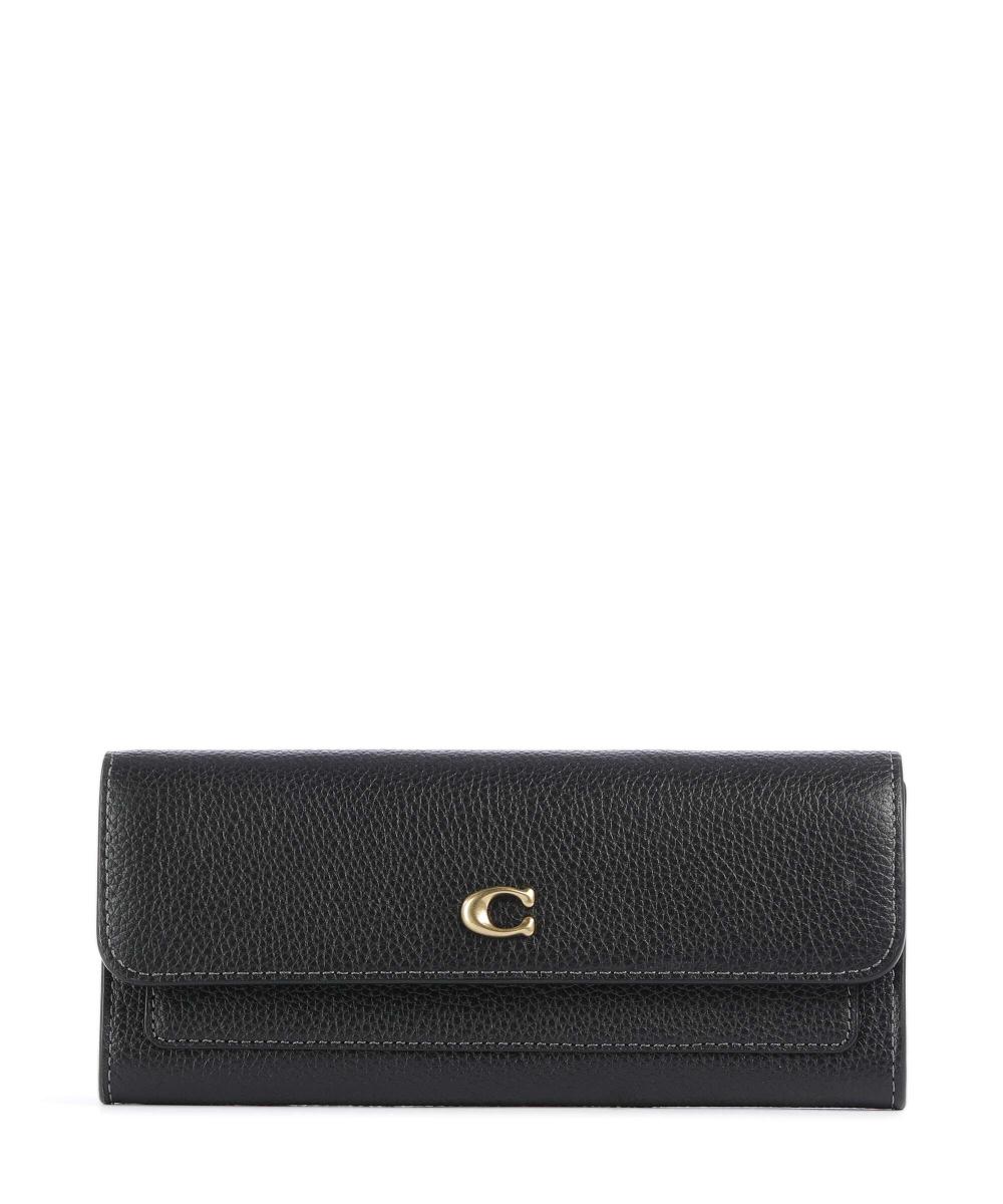 

Кошелек Essential из зернистой коровьей кожи Coach, черный