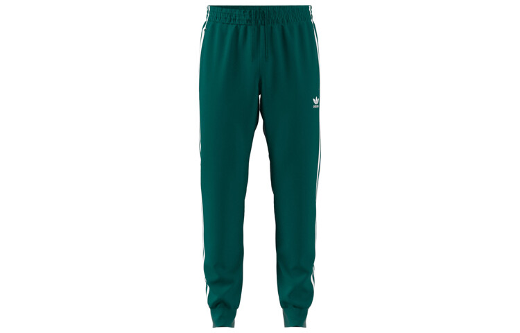 

SST трикотажные спортивные штаны мужские зеленые Adidas Originals, зеленый