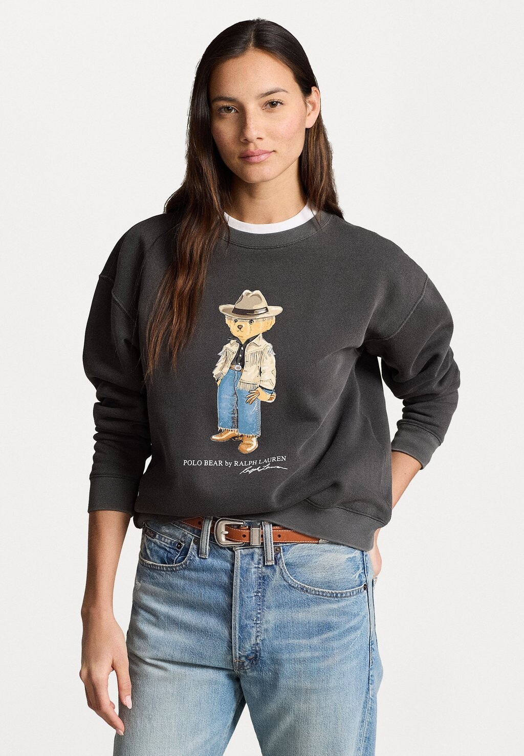 

Толстовка POLO BEAR FLEECE CREWNECK Ralph Lauren, черный