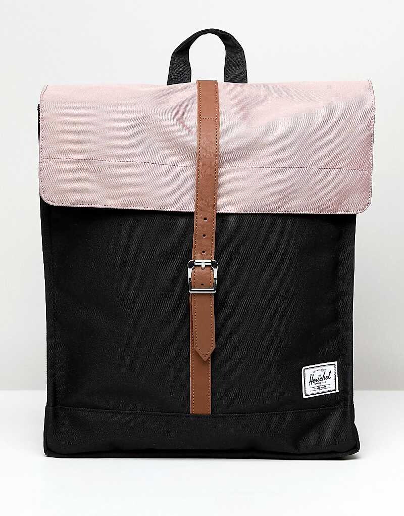 

Эксклюзивный рюкзак Herschel Supply Co City пепельно-розового и черного цвета