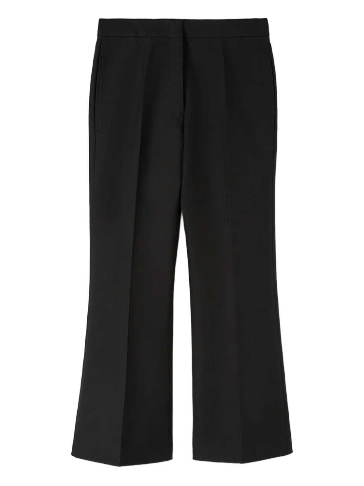 

Укороченные брюки из хлопка Jil Sander, черный