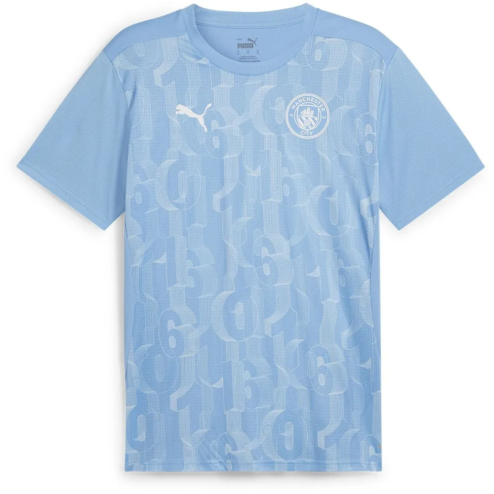 

Футболка с коротким рукавом Puma Manchester City FC 24/25 pre match, синий