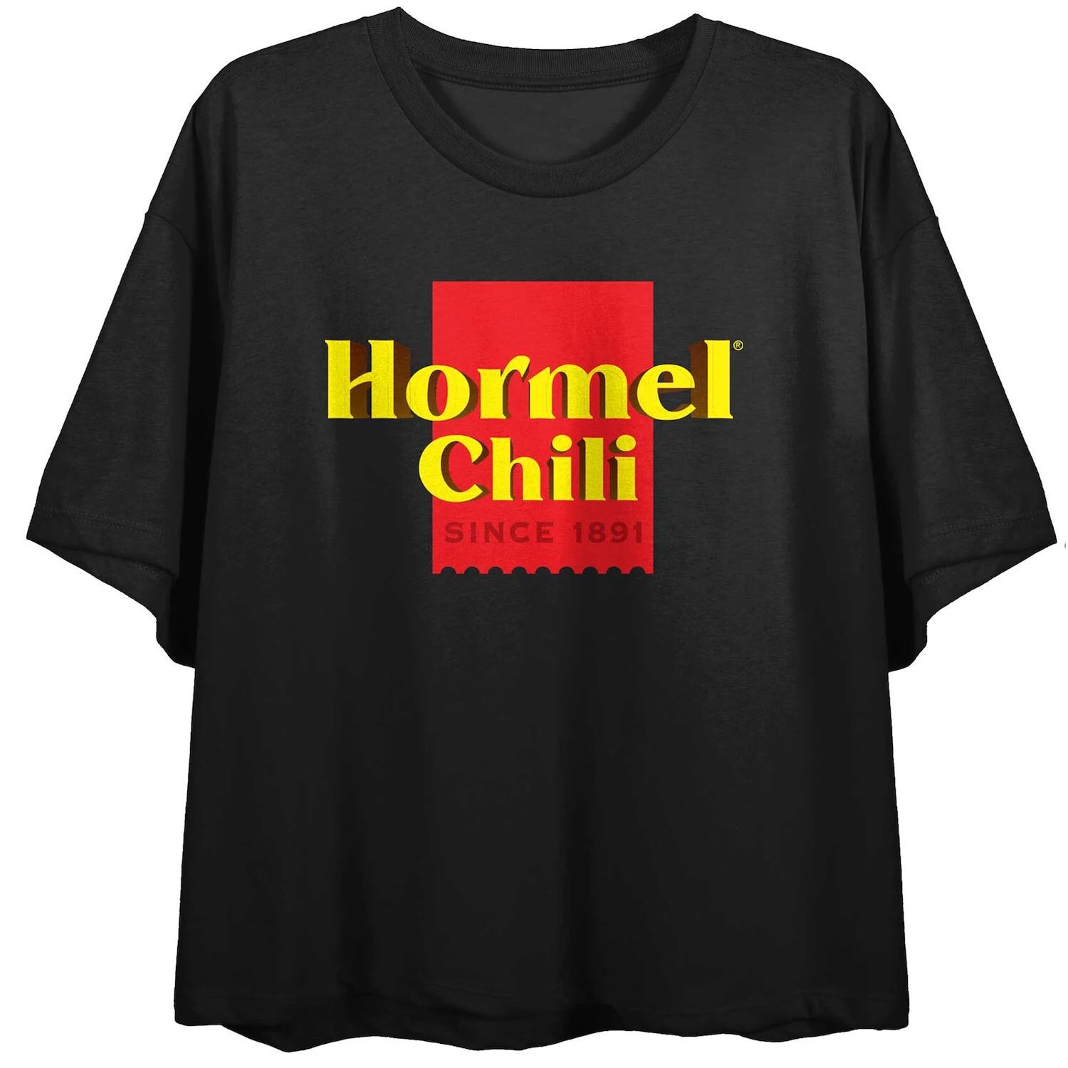 Укороченная футболка с рисунком Hormel Chili 1891 для юниоров Licensed Character — фото 2