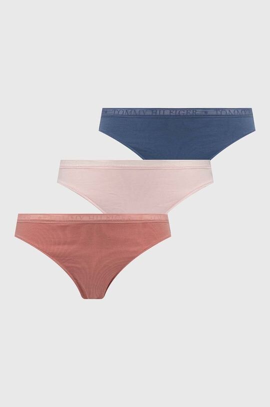 

Стринги, 3 шт. Tommy Hilfiger, розовый